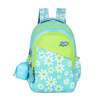 BLOOM 01 SCHOOL BACKPACK NEON GREEN