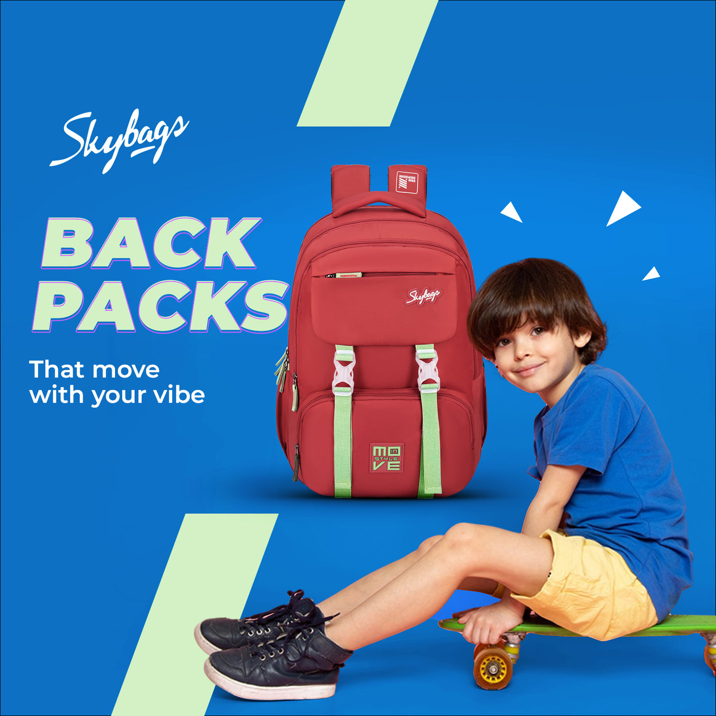 Skybags Sonic Pro School Backpack, 42L, 3 Compartments, Insulated Tiffin Compartment, Laptop Bag, Organizer + File Sleeve, for Boys & Girls Water Resistant, Lightweight