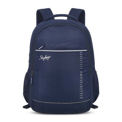 Skybags Ikon Blue Backpack With 17 Inche Laptop Compatibility