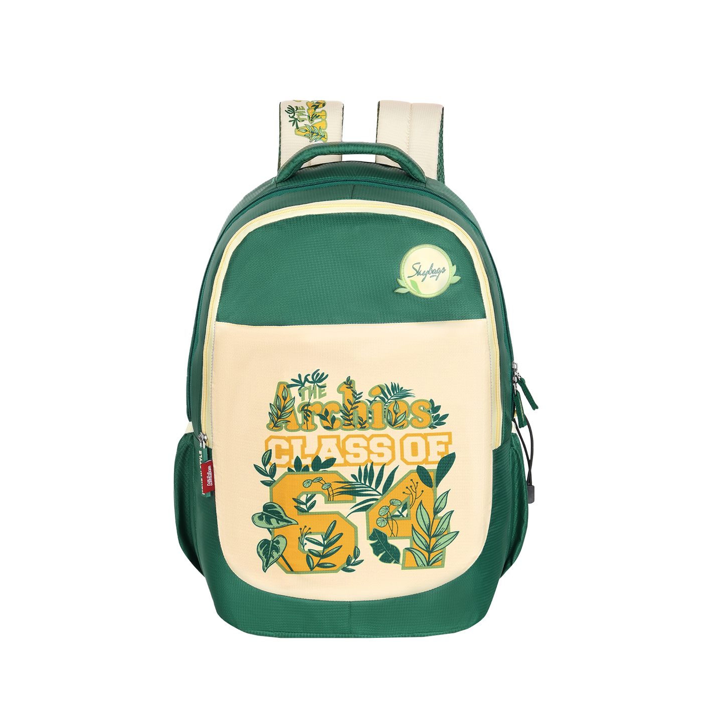 Archies School Backpack 02 E Olive