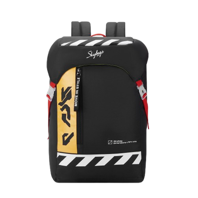 Skybags Yolo Pro Blue, Laptop backpack, 29L, Spacious, Unisex, Flap Op