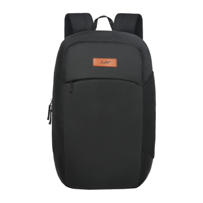 Skybags Pod Black Laptop Backpack With Side Bottle Holders