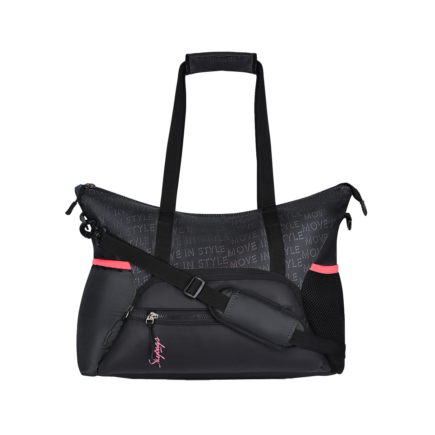 Skybags Athletix Women's Gym Duffle Black