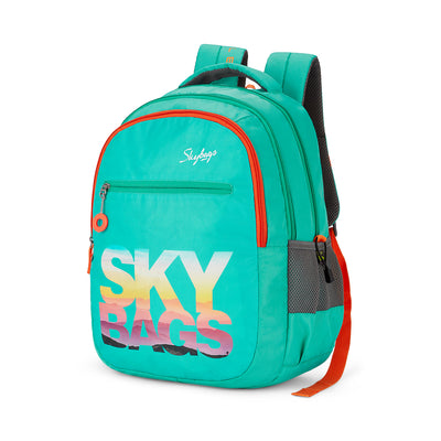 Skybags New Neon 22  02 School Backpack Teal