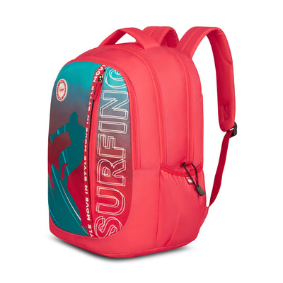 Skybags KLAN PLUS 04 SCHOOL BACKPACK RED