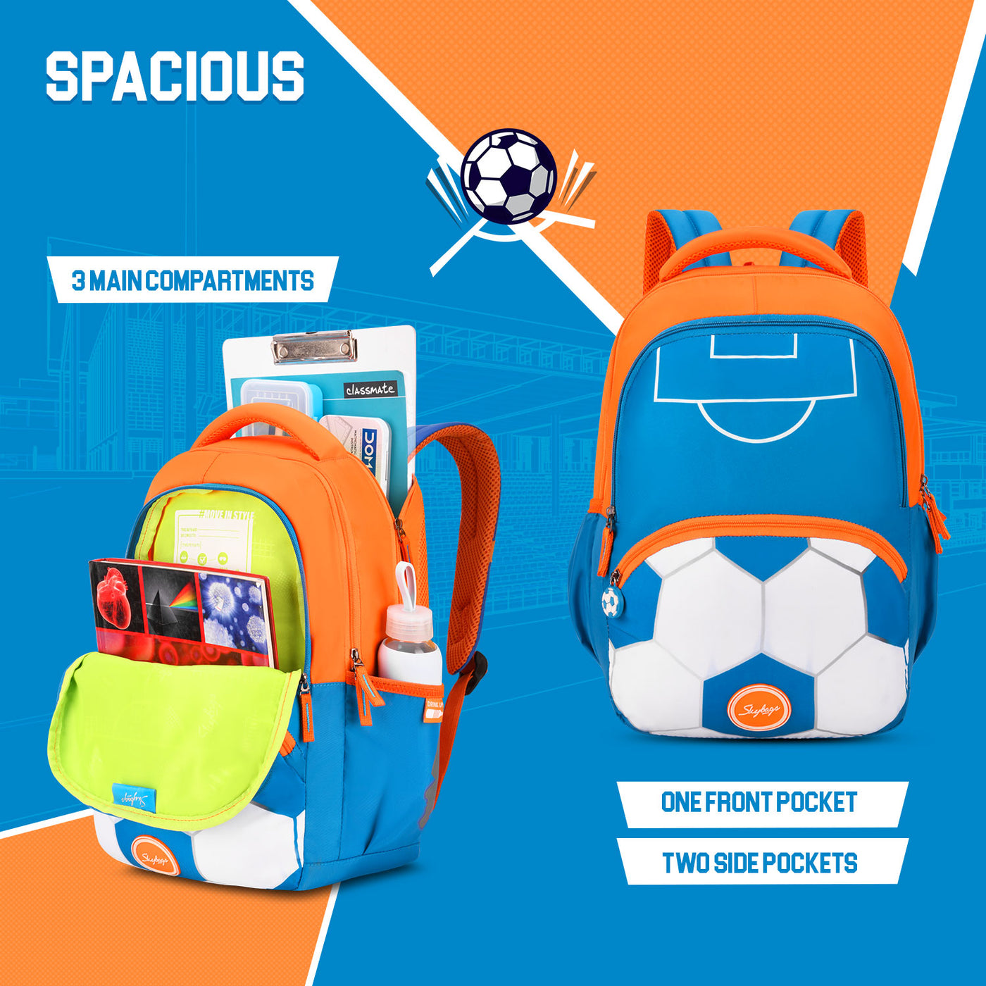 Skybags BUDDY PLUS SCBP FOOTBALL