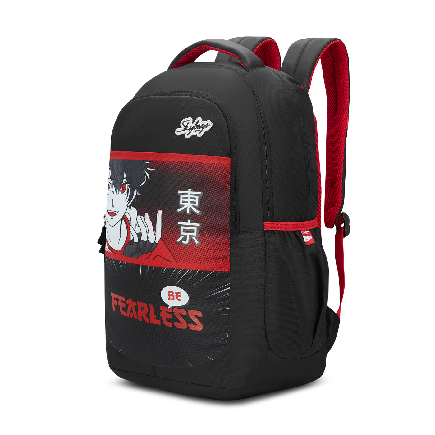 Skybags KYRO RC 03 SCBP REBEL RED BLACK