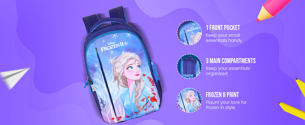Skybags Disney Frozen School Backpack 
