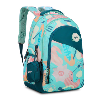 BLISS 04 SCHOOL BACKPACK DARK GREEN