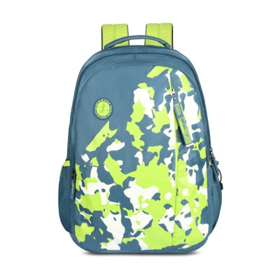 Skybags New Sream Green Backpack With Organizer