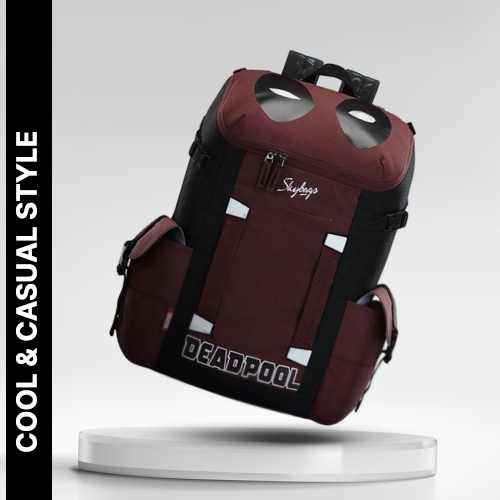 Skybags Marvel Extra 02 College Backpack Red