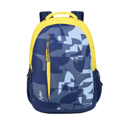 Skybags New Stream Navy Blue Backpack With Organizer