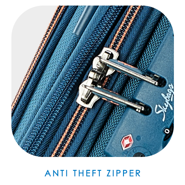 Skybags Twentryfour7 Anti Theft Zipper 