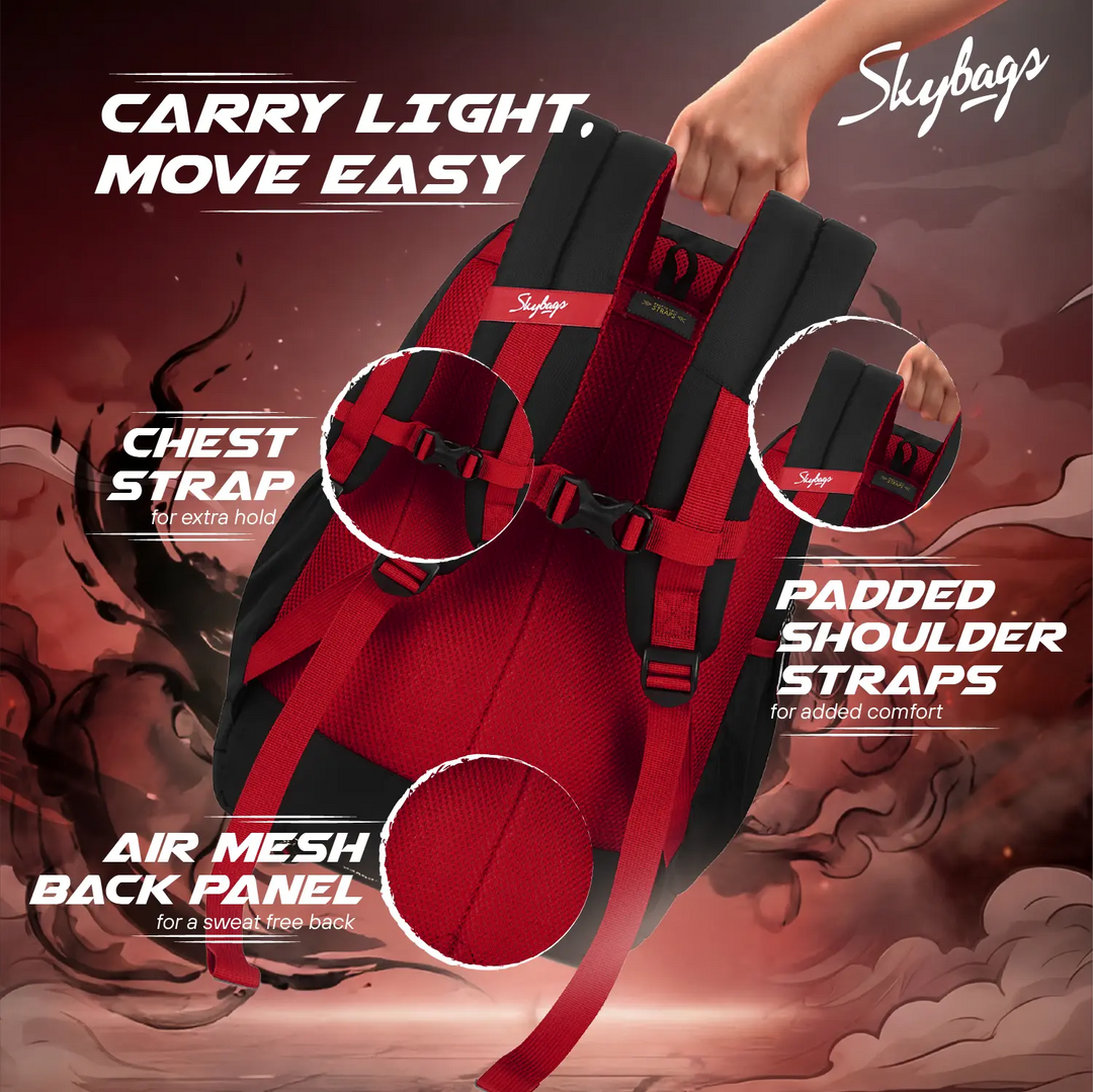 Buy Skybags Kenshi School Backpack @ Rs. 1920 | Skybags
