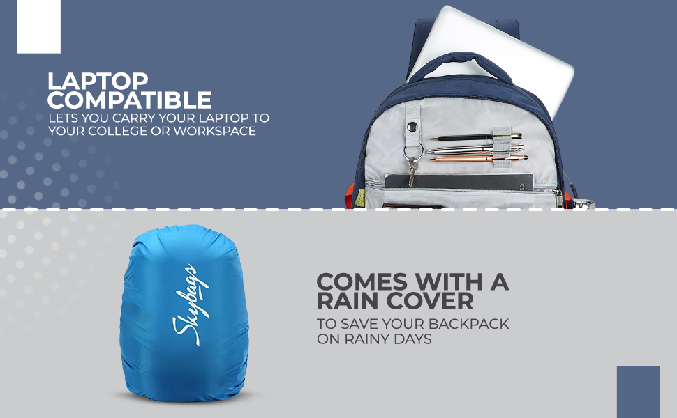 Skybags with rain cover under 1000 shop