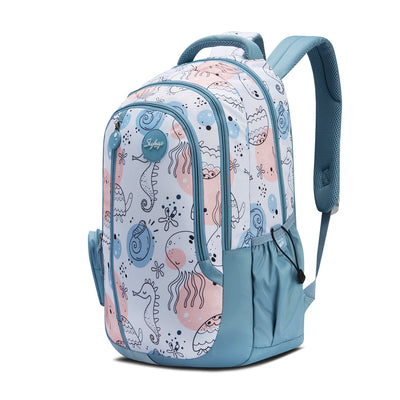 Skybags CHARM 01 SCHOOL BACKPACK CAMEO BLUE