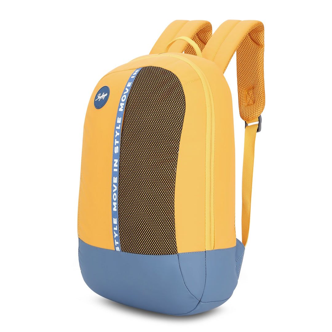 Amazon Yellow Backpack Aesthetic Skybags TRIBE PLUS 04 BACKPACK