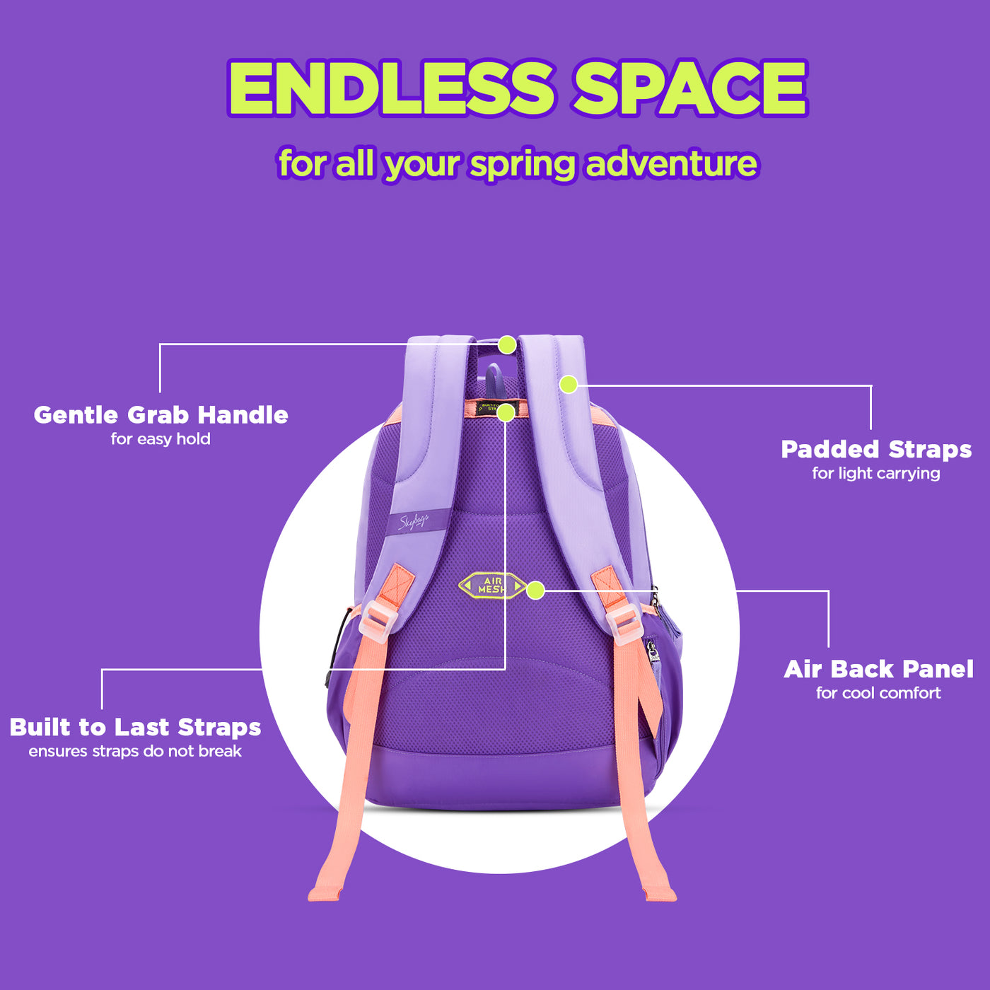 Skybags SPRING 01 SCHOOL BACKPACK
