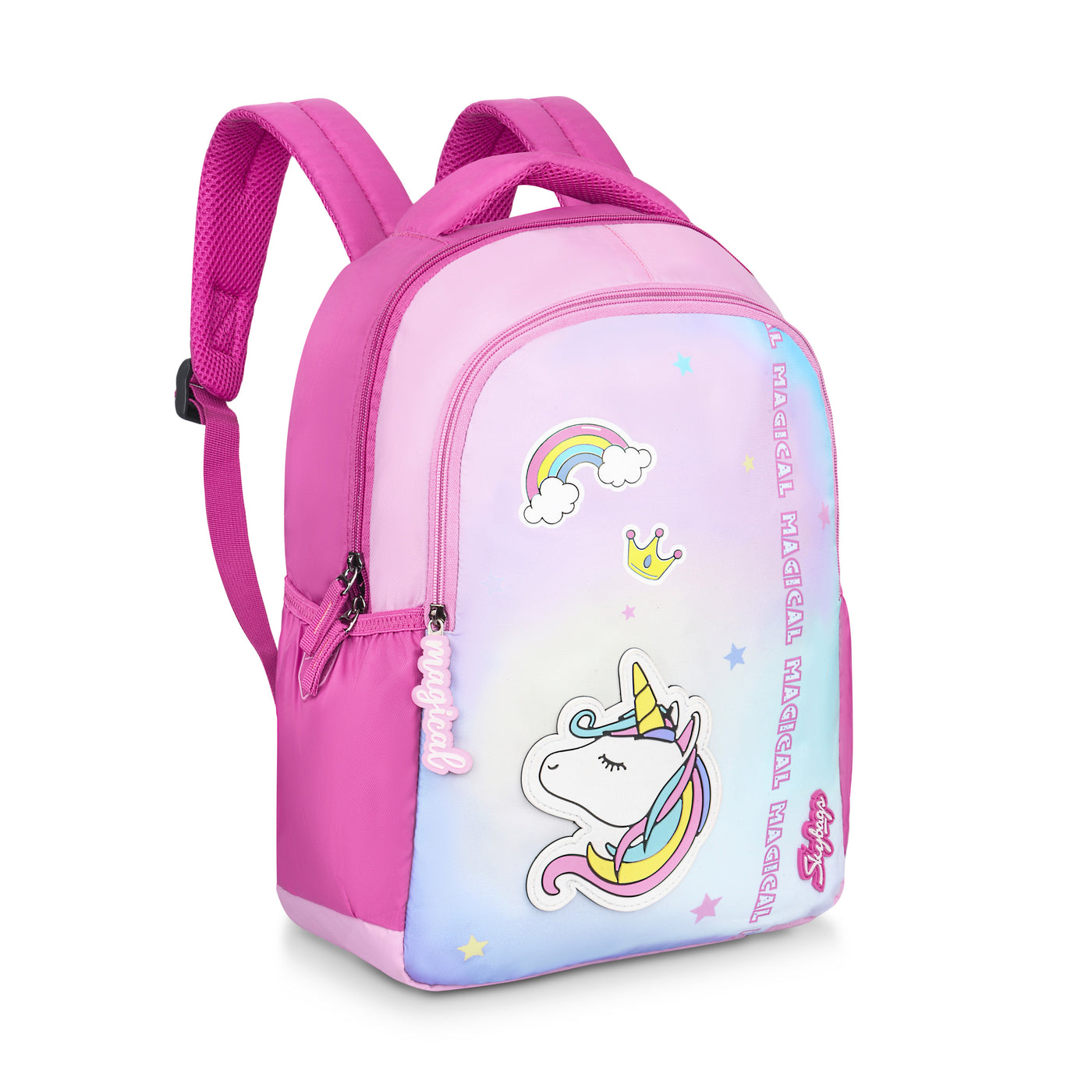 Claire's Club Pastel Rainbow Unicorn Backpack | Claire's US