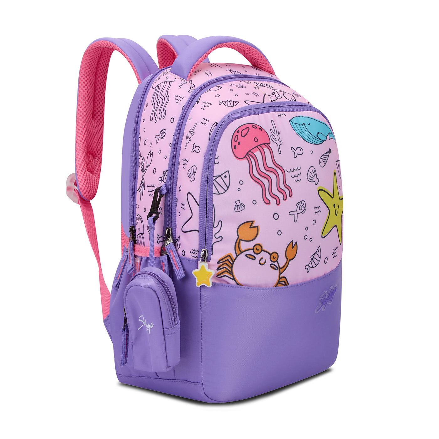 Skybags RUBY 02 SCHOOL BACKPACK PURPLE