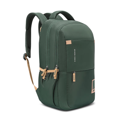 Skybags ZINEX 30L LAPTOP BACKPACK 01 DARK OLIVE