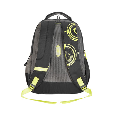 Skybags New Neon 22 "04 School Backpack Black"