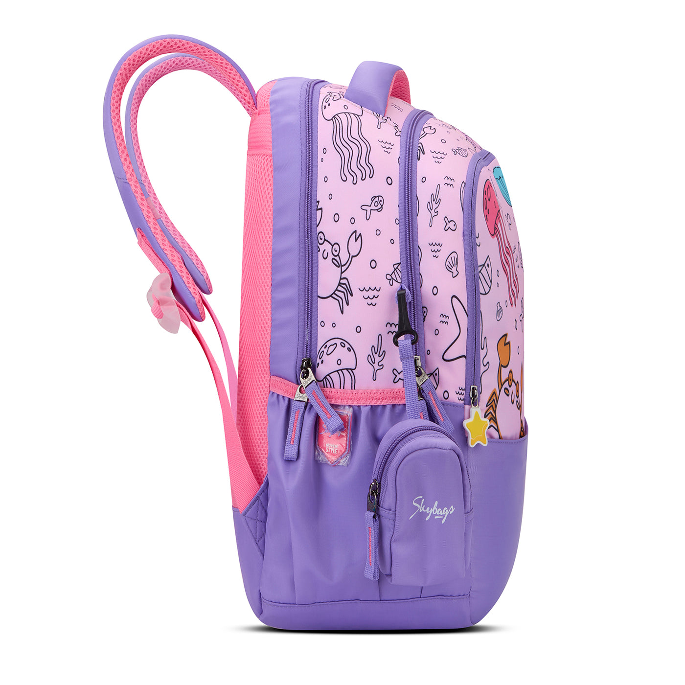 Skybags RUBY 02 SCHOOL BACKPACK PURPLE