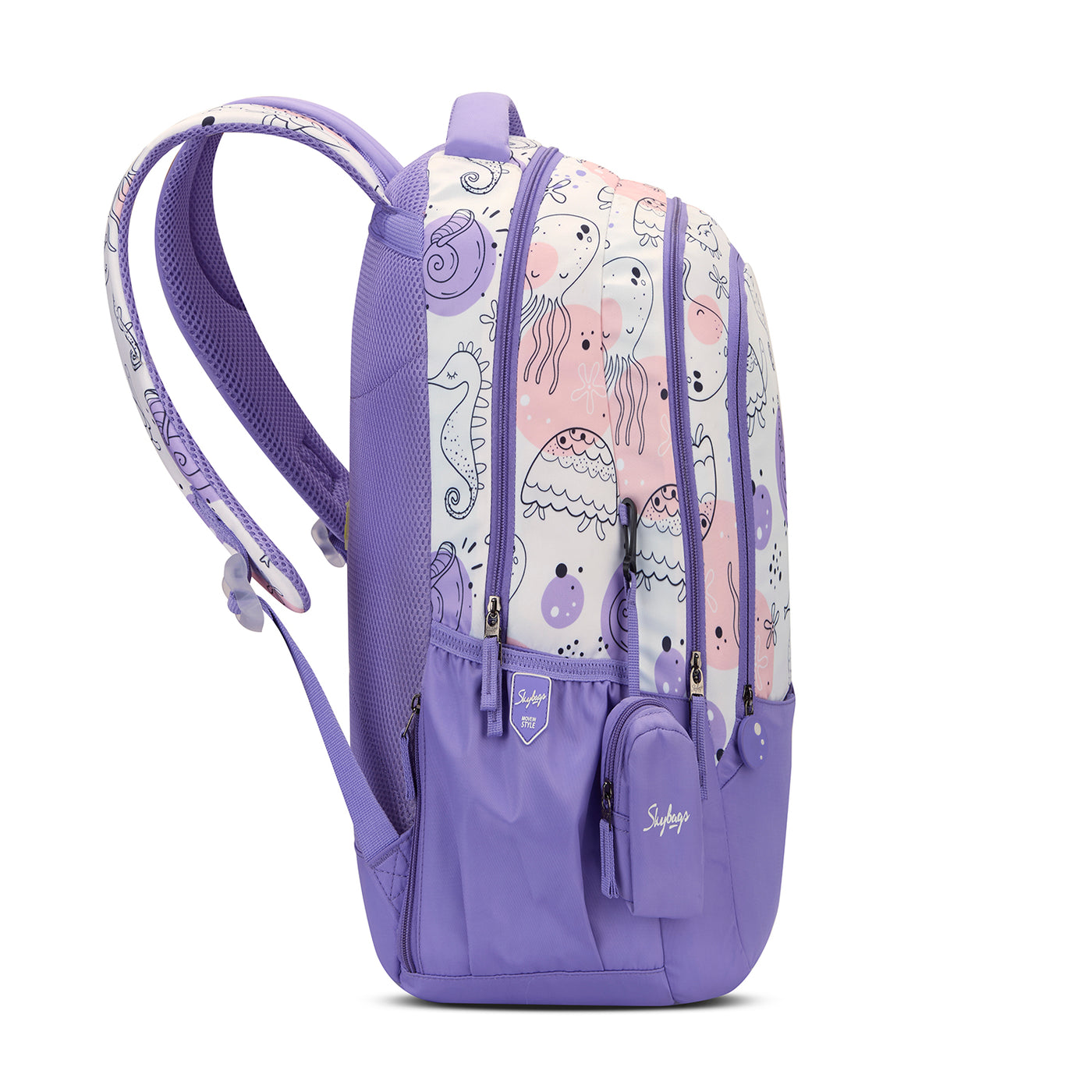 Skybags CHARM 03 SCHOOL BACKPACK PURPLE