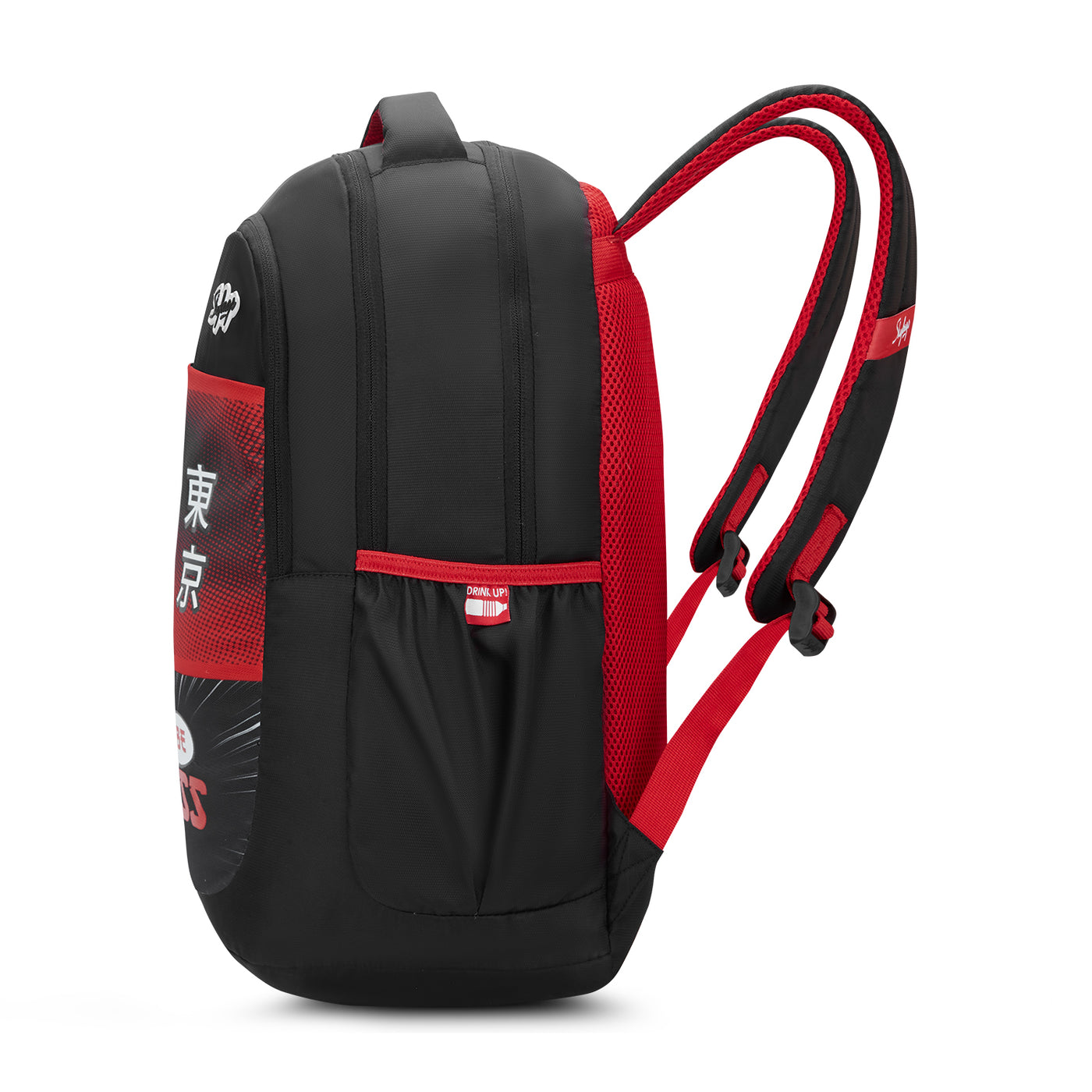 Skybags KYRO RC 03 SCBP REBEL RED BLACK