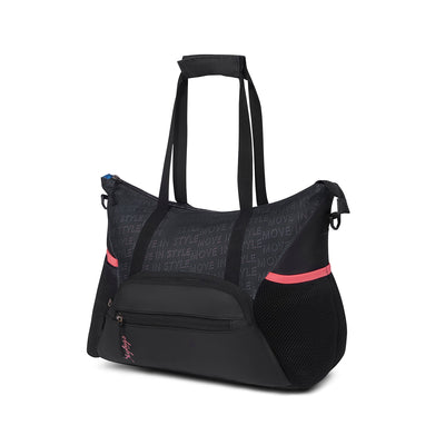 Skybags Athletix Women's Gym Duffle Black