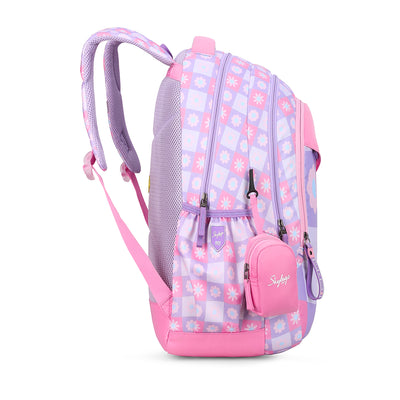 PEARL 02 SCHOOL BACKPACK LAVENDER