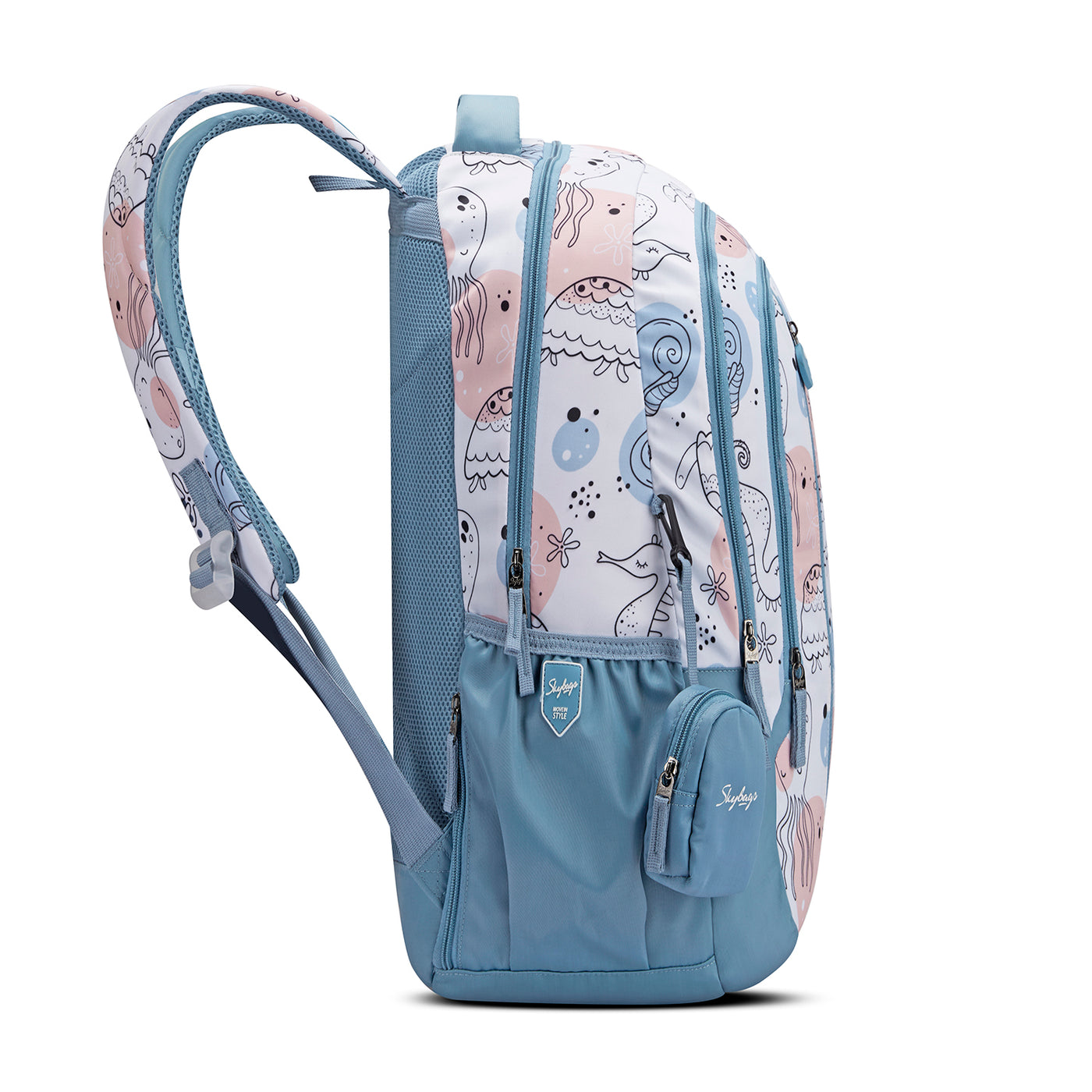 Skybags CHARM 01 SCHOOL BACKPACK CAMEO BLUE