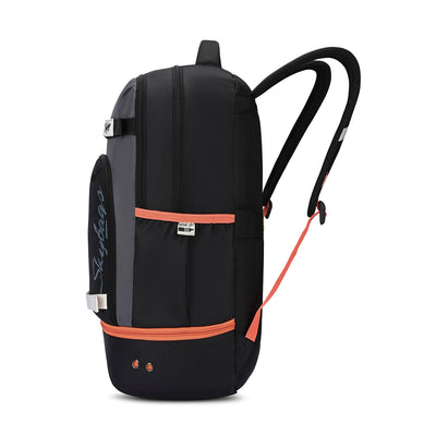 Skybags ACTIV 01 LAPTOP BP 40L CHARCOAL BLACK