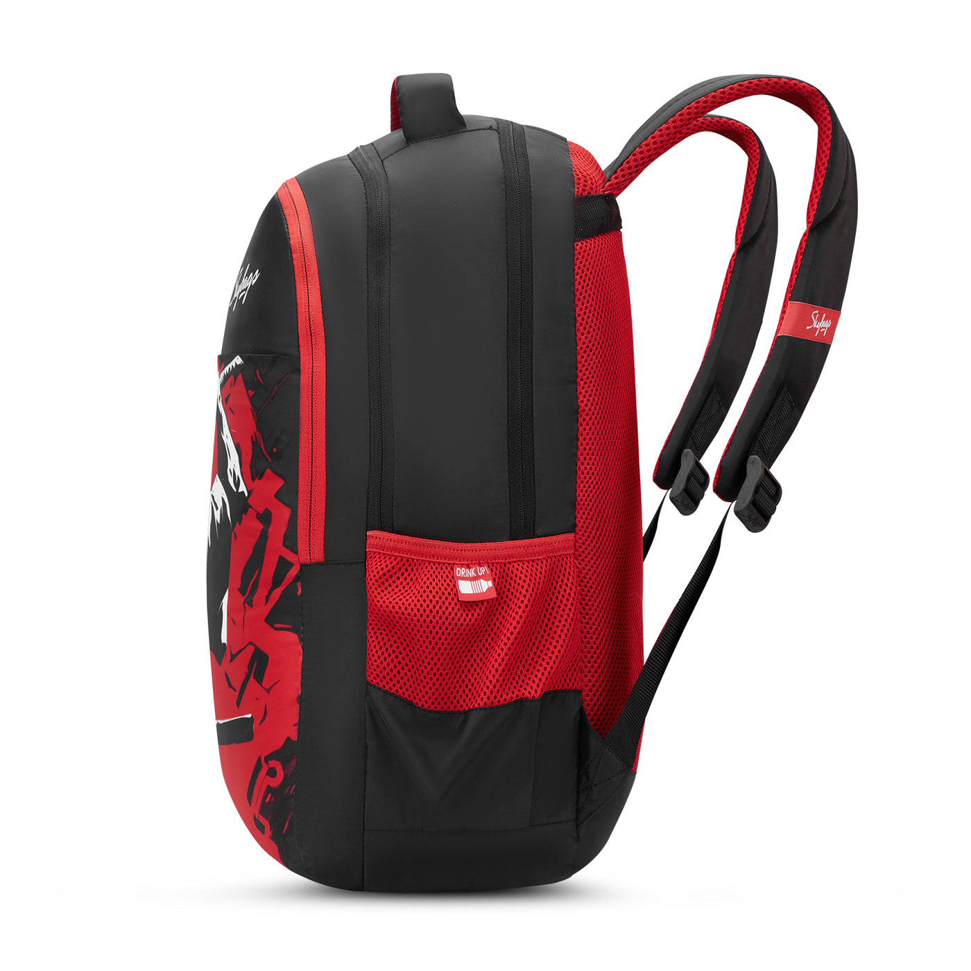 Skybags KYRO 02 SCBP KATANA RED BLACK