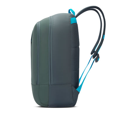 Skybags Tribe V2 Teal  Laptop Backpack, Casual Bag , unisex, 26Litres, 2 Compartment, Organiser, Premium TPE Fabric, Light Weight, Backpack for Men Women, 1 Year International Warranty