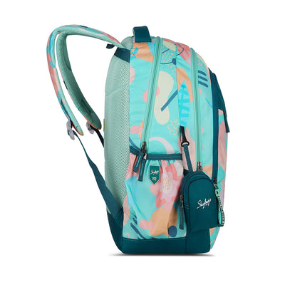 BLISS 04 SCHOOL BACKPACK DARK GREEN