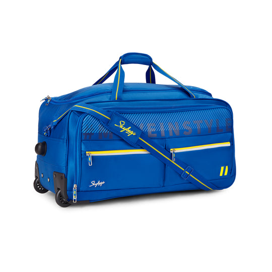 SKYBAGS MUSE DUFFLE LARGE CHECKIN LUGGAGE TROLLEY BAG BLUE