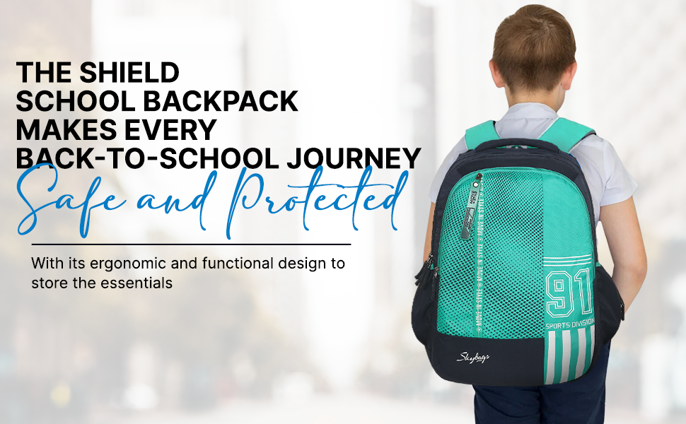 Skybags Shield School Backpack