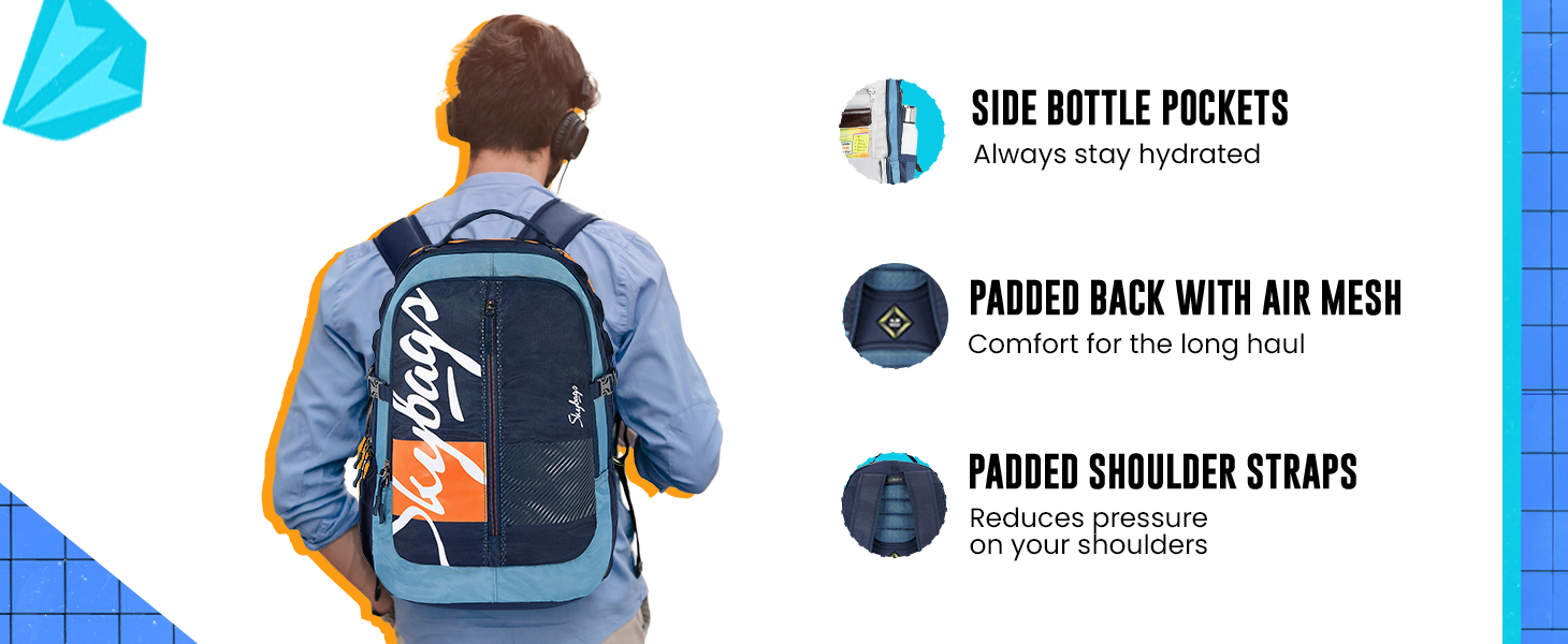 Skybags Laptop Backpack, Number Of Compartments: Two, Capacity: 22 L at Rs  450 in New Delhi