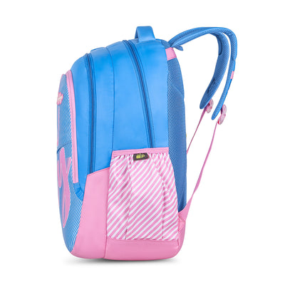 PEARL 05 SCHOOL BACKPACK BLUE PINK