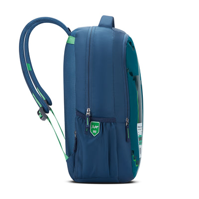 Skybags Grad V2 Green, Laptop backpack, 30L, Spacious, 2 Compartment, organiser, Rain Cover, Secret pocket, Padded back, Backpack for men women, Premium TPE Fabric, 1 Year International warranty