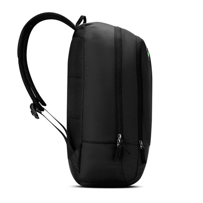 Skybags Tribe V2 Black  Laptop Backpack, Casual Bag , unisex, 26Litres, 2 Compartment, Organiser, Premium TPE Fabric, Light Weight, Backpack for Men Women, 1 Year International Warranty