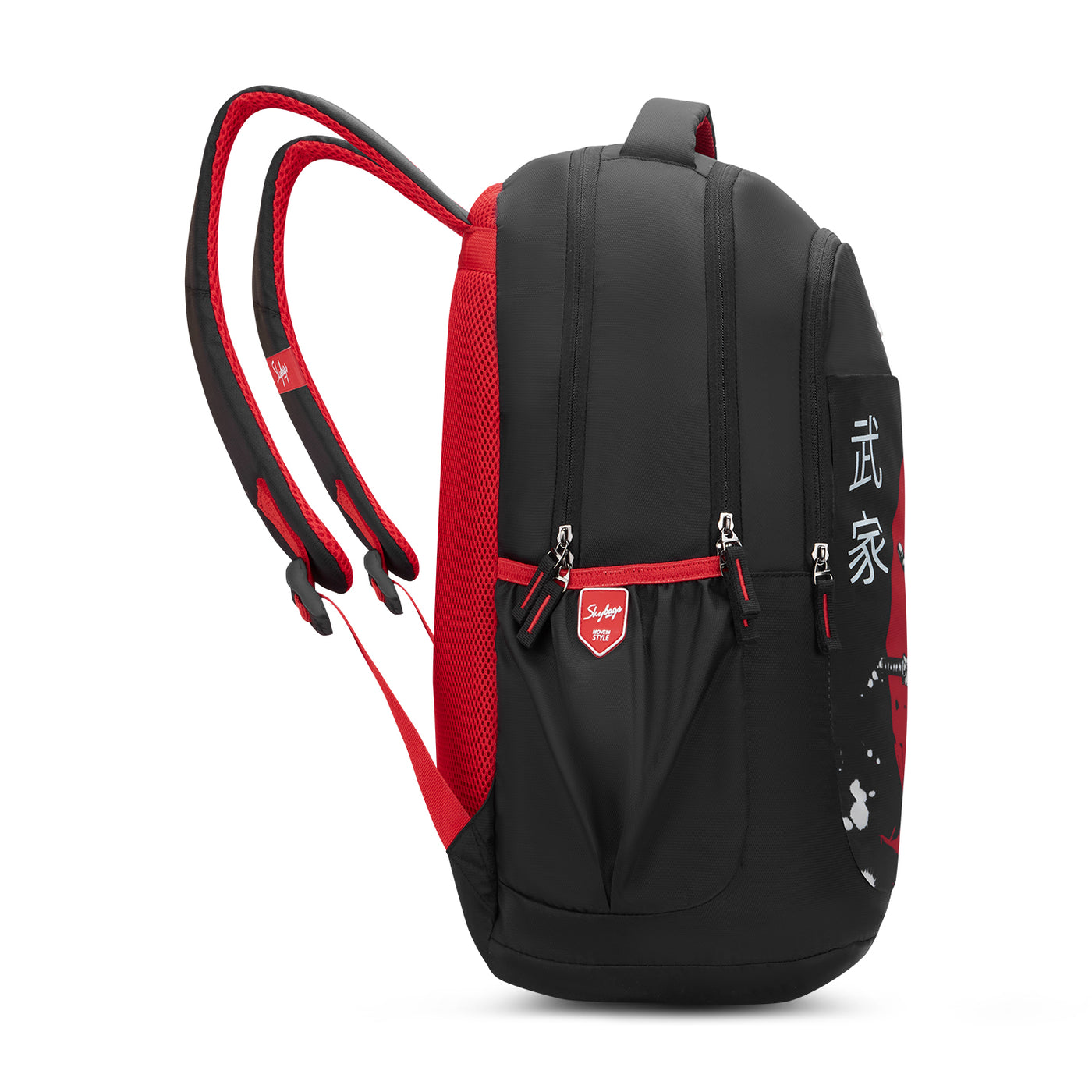 Skybags KYRO RC 02 SCBP WARRIOR RED BLACK