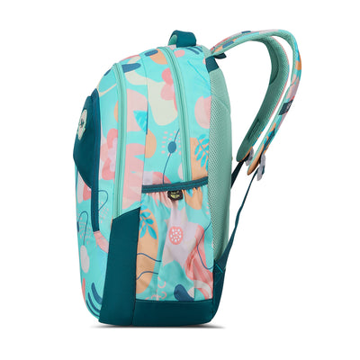 BLISS 04 SCHOOL BACKPACK DARK GREEN