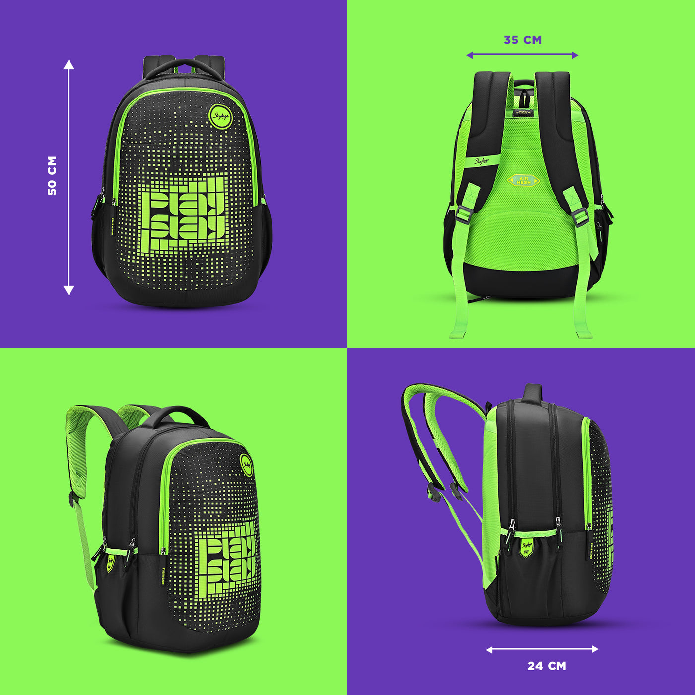 Skybags KLAN PLUS V2 SCBP PLAY