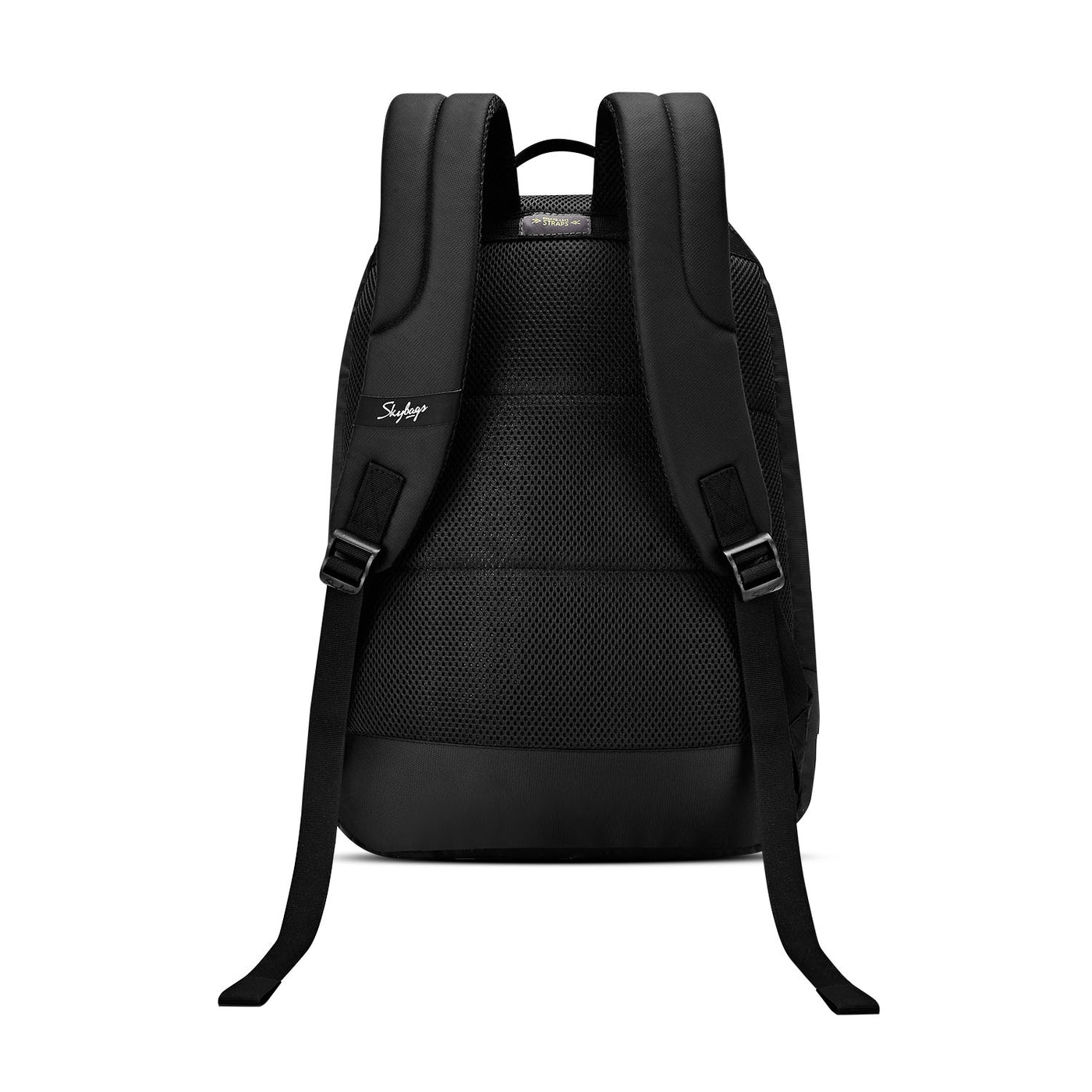Skybags Tribe V2 Black  Laptop Backpack, Casual Bag , unisex, 26Litres, 2 Compartment, Organiser, Premium TPE Fabric, Light Weight, Backpack for Men Women, 1 Year International Warranty