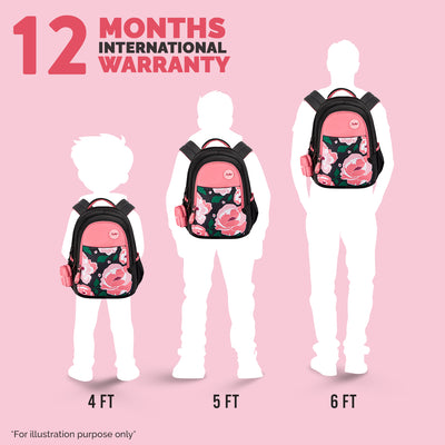 Skybags FLORAL 01 SCHOOL BACKPACK RC