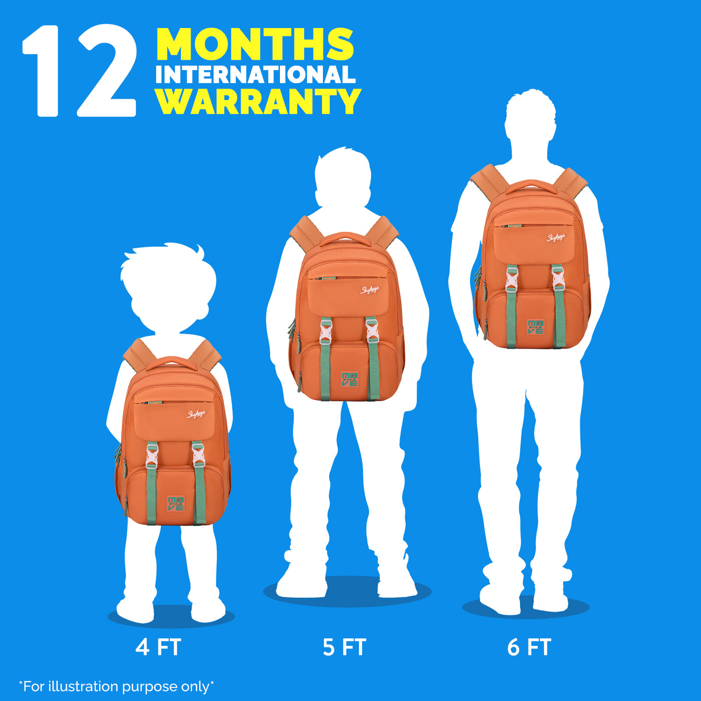 Skybags Sonic Pro School Backpack, 42L, 3 Compartments, Insulated Tiffin Compartment, Laptop Bag, Organizer + File Sleeve, for Boys & Girls Water Resistant, Lightweight