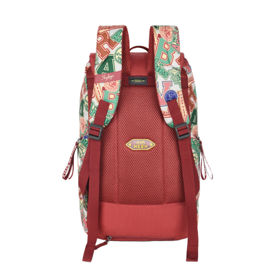 Archies College Backpack 01 (E) Red