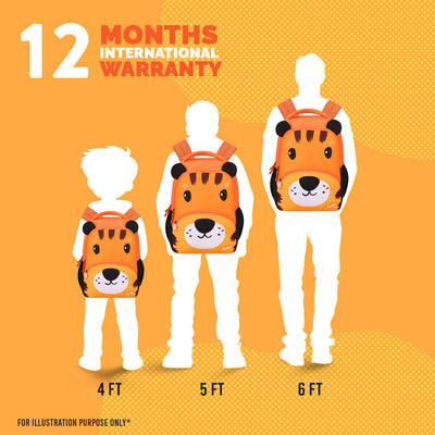 Skybags BUDDY PLUS 01 SCBP TIGER BRIGHT ORANGE